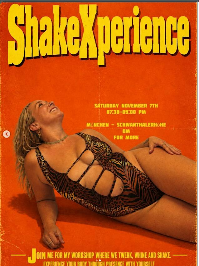 shakeXperience ~ twerk, wine and movement exploration workshop