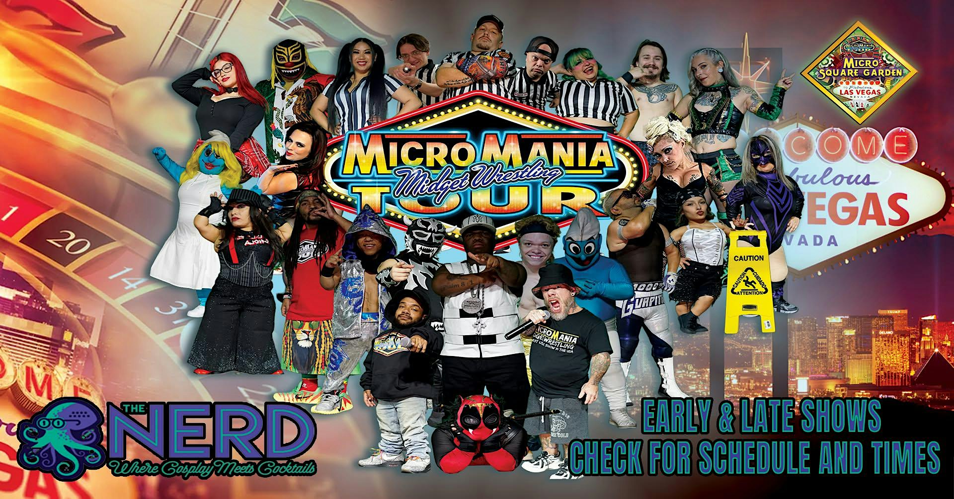 MicroMania Midget Wrestling: Las Vegas at Nerd Bar