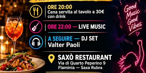 Saxo Sabato 14 Novembre