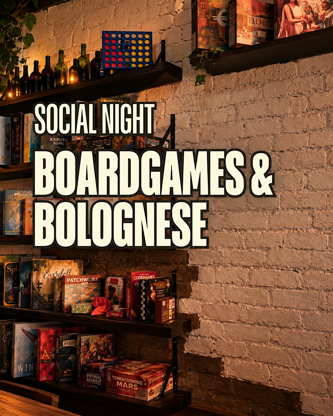 Boardies Bar Games Special, Dinner Provided - Fitzroy 23rd September