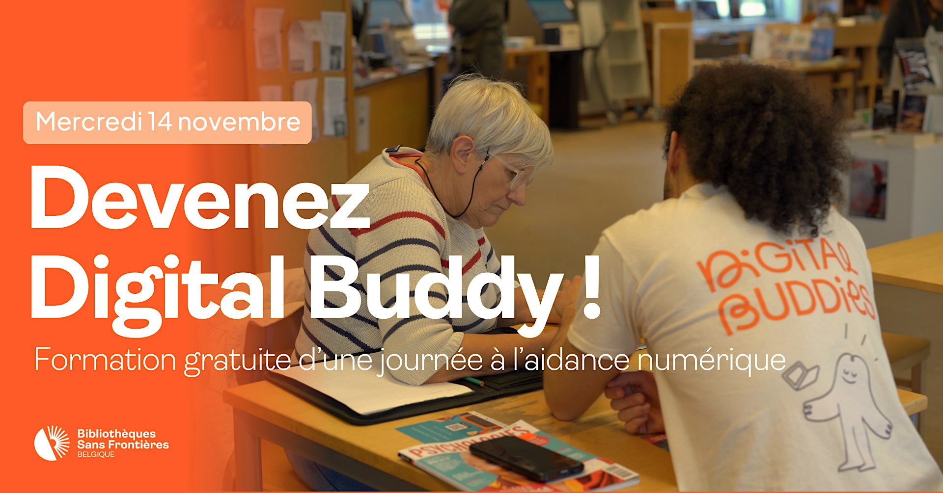 Devenez Digital Buddy : formation à l'accompagnement numérique