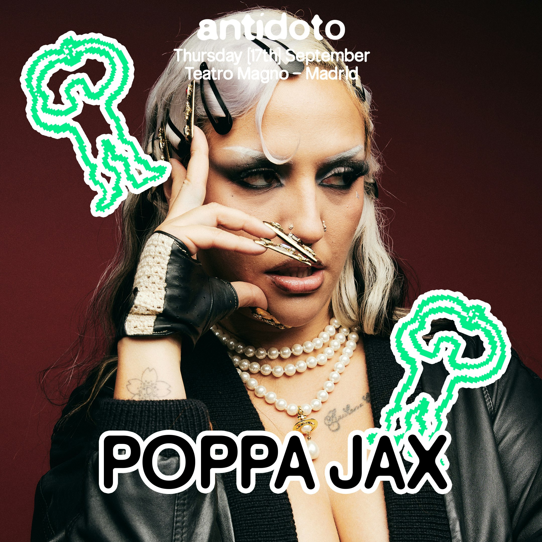 Antidoto Club: Poppa Jax + Kythmos + 21Angels