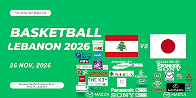 FIBA WORLD CUP QUALIFIERS (LEBANON VS JAPAN)