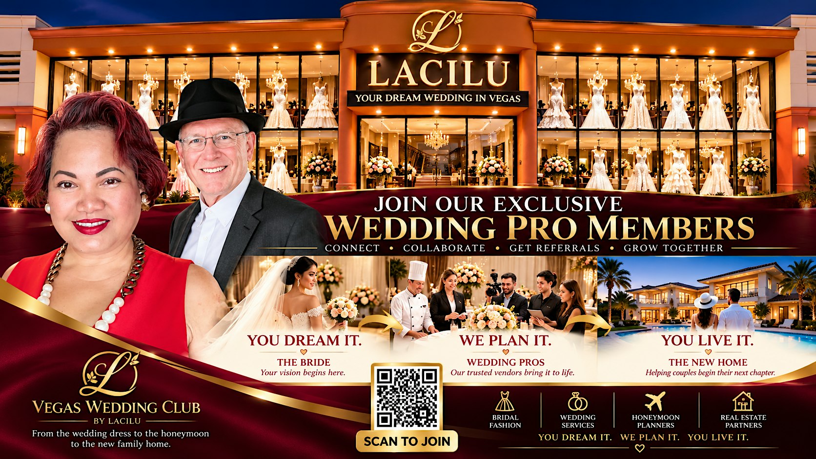 Vegas Wedding Club by Lacilu Business Referral Networking and Prelaunch