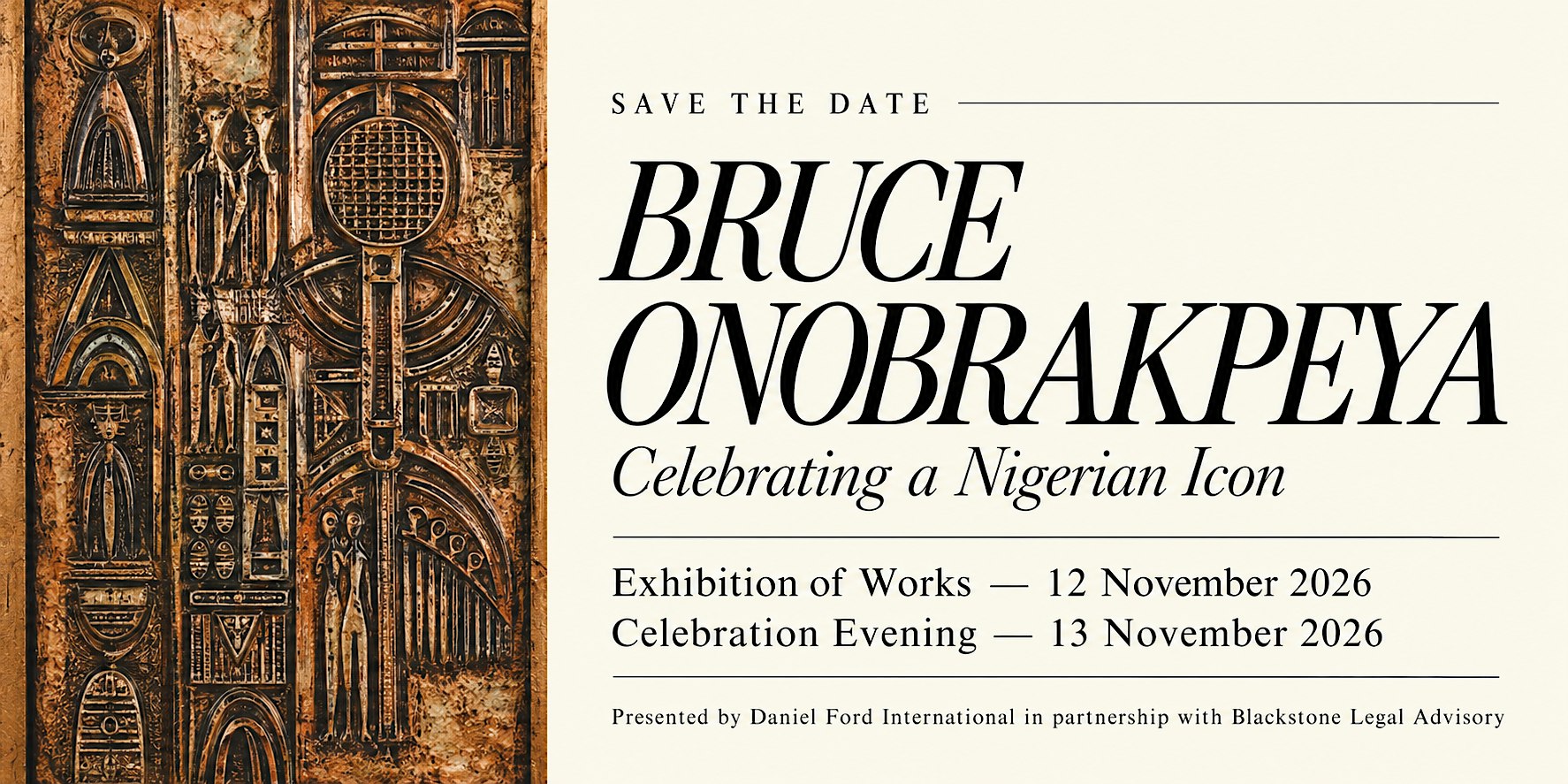 Bruce Onobrakpeya:  Celebrating a Nigerian Icon