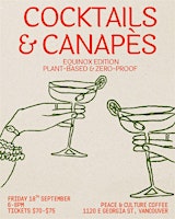Autumn Equinox Cocktails & Canapés