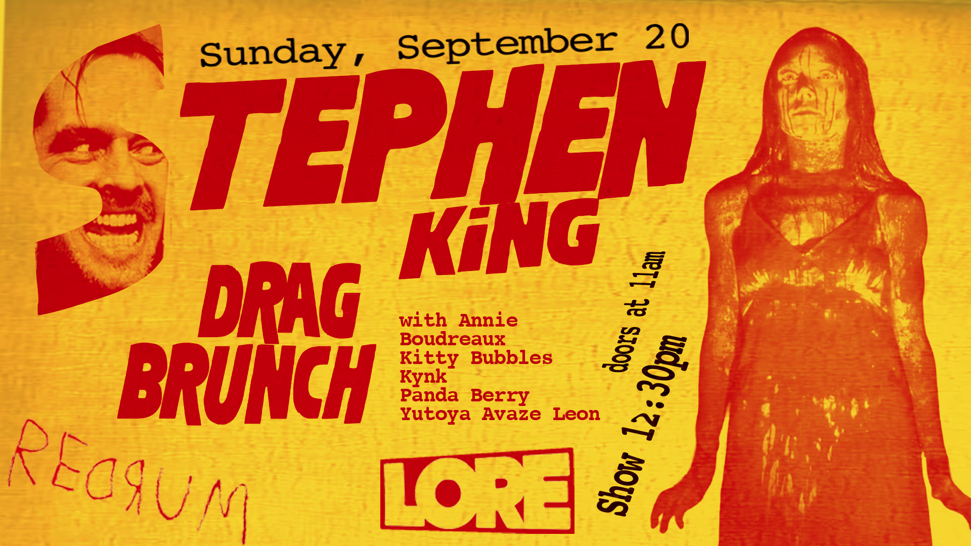 Stephen King Drag Brunch