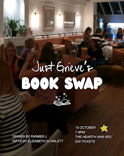 Just Grieve x Book Swap
