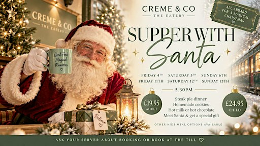 Santa : North Pole Supper Club @ Creme & Co
