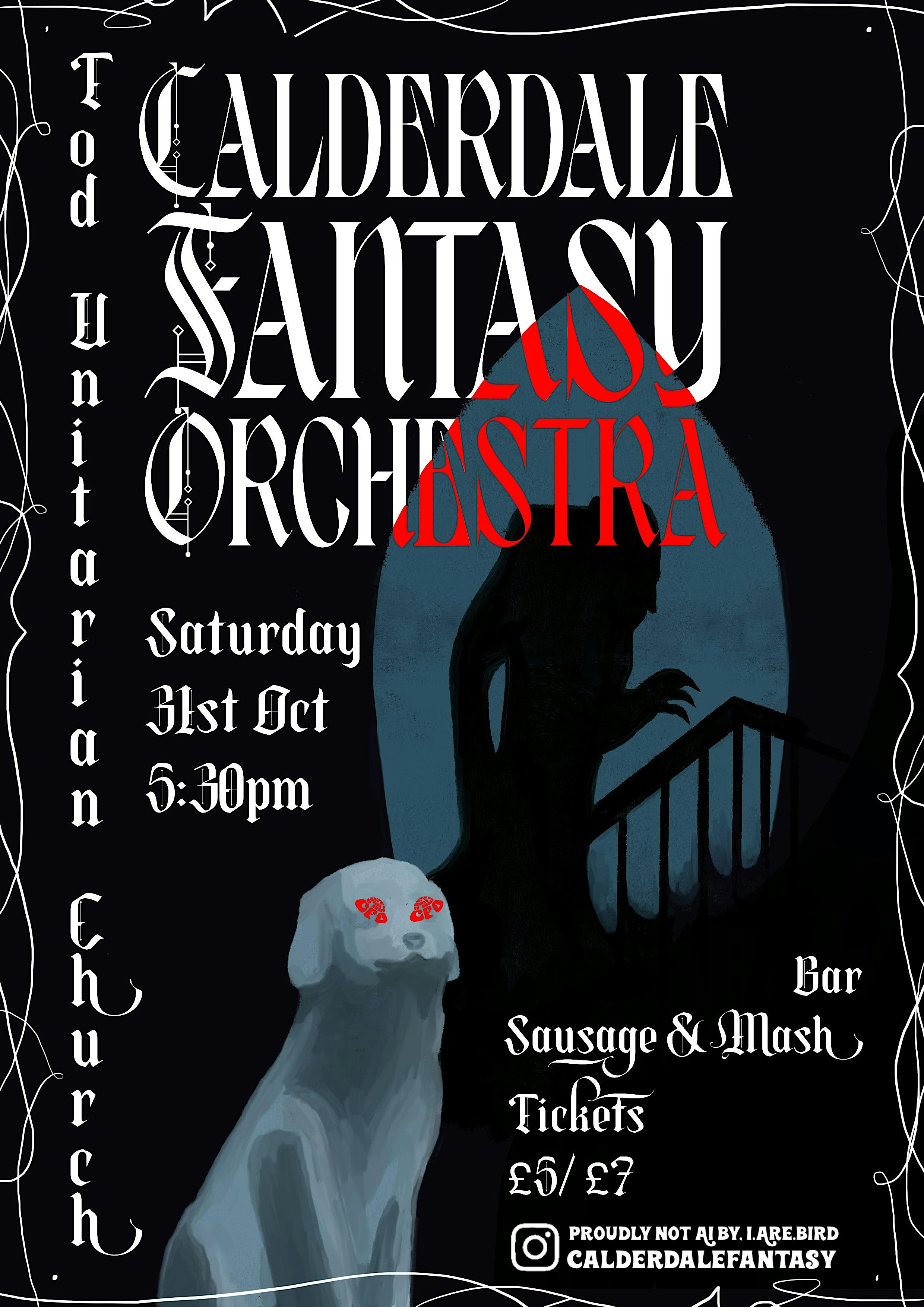 Calderdale Fantasy Orchestra's Fangtastic Halloween Spooktacular Gig