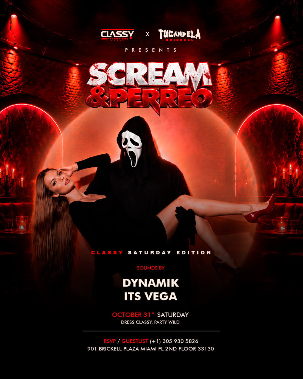 Scream & Perreo - Classy Saturday Edition