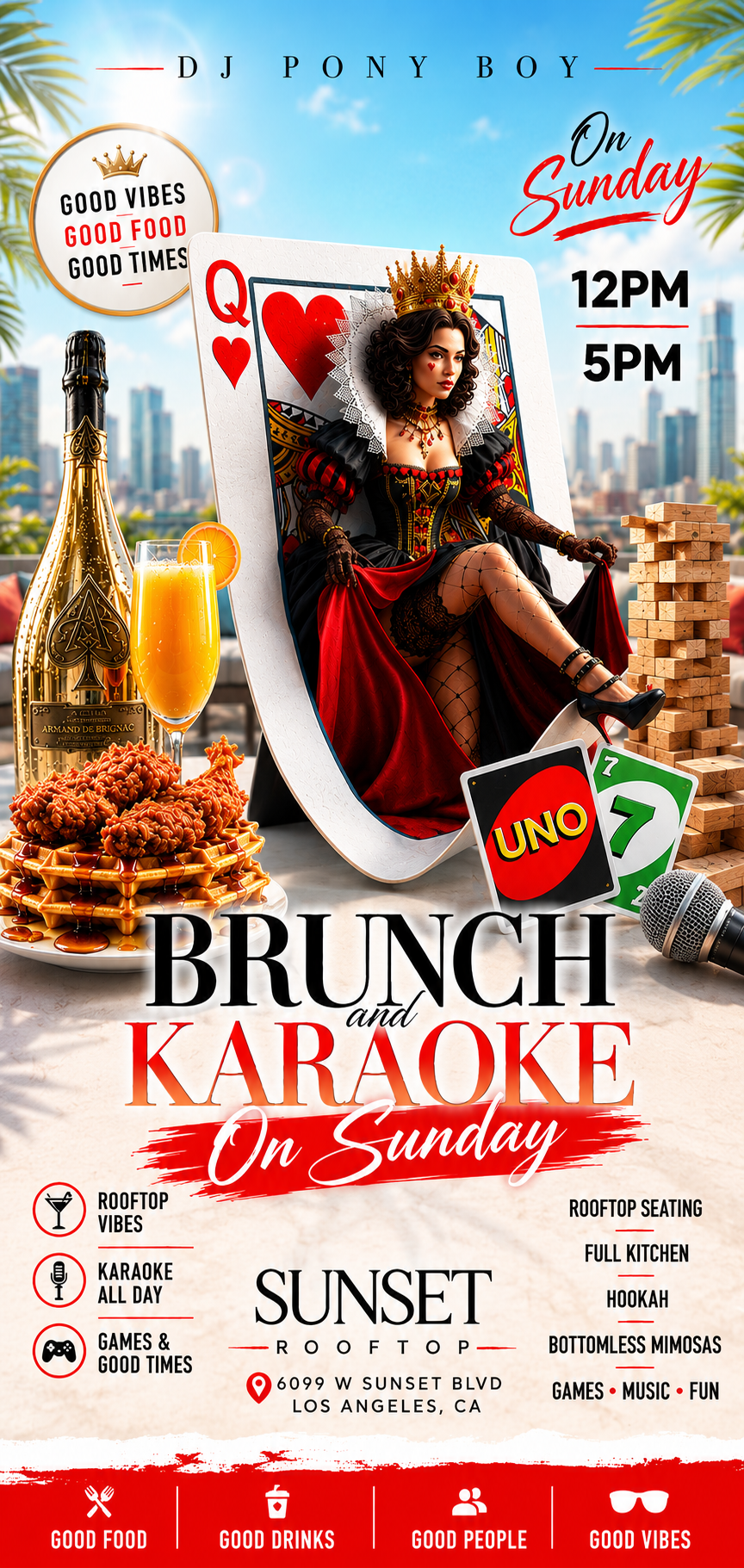 THE LATE BRUNCH ON SUNDAYS EXPERIENCES