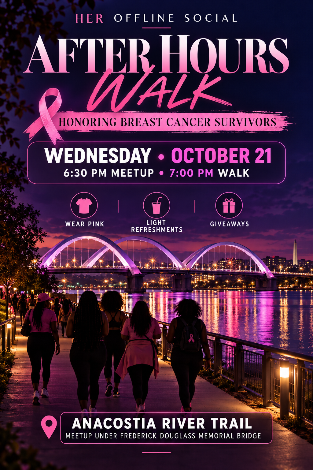 After Hours Breast Cancer Walk
