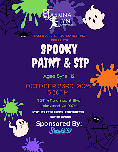 Spooky Paint & Sip