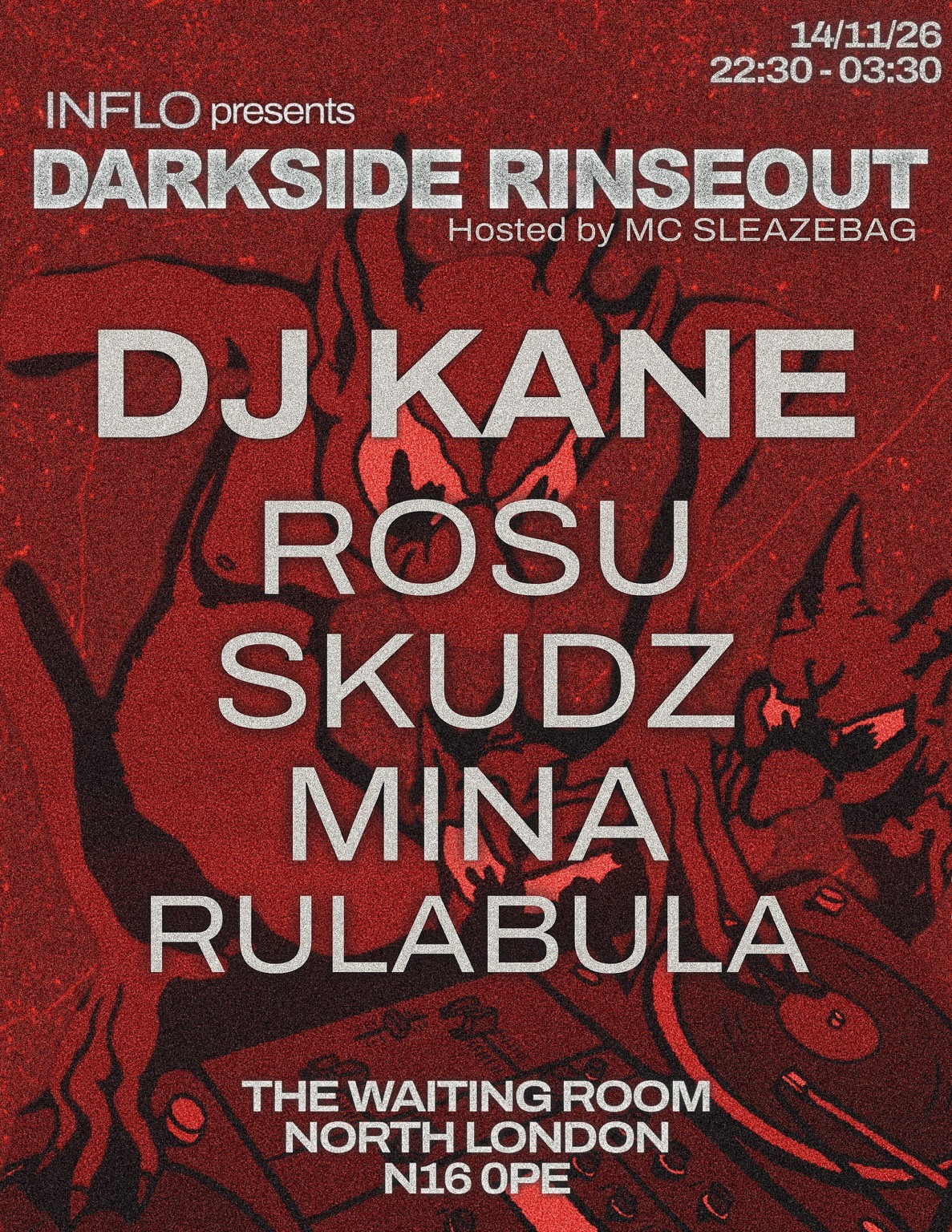 Inflo presents - Darkside Rinseout