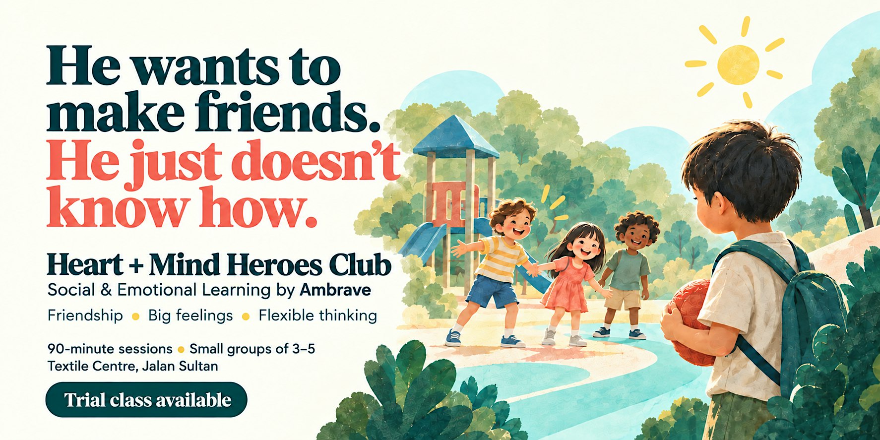 Heart + Mind Heroes Club: Kids’ Social & Emotional Skills Class