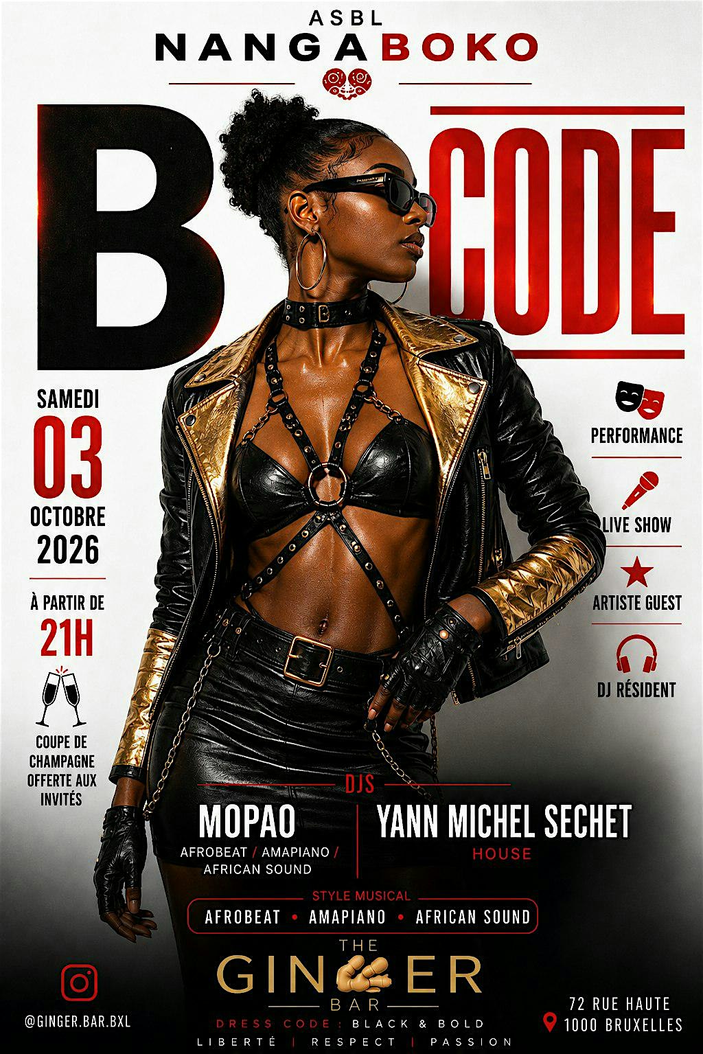 B code