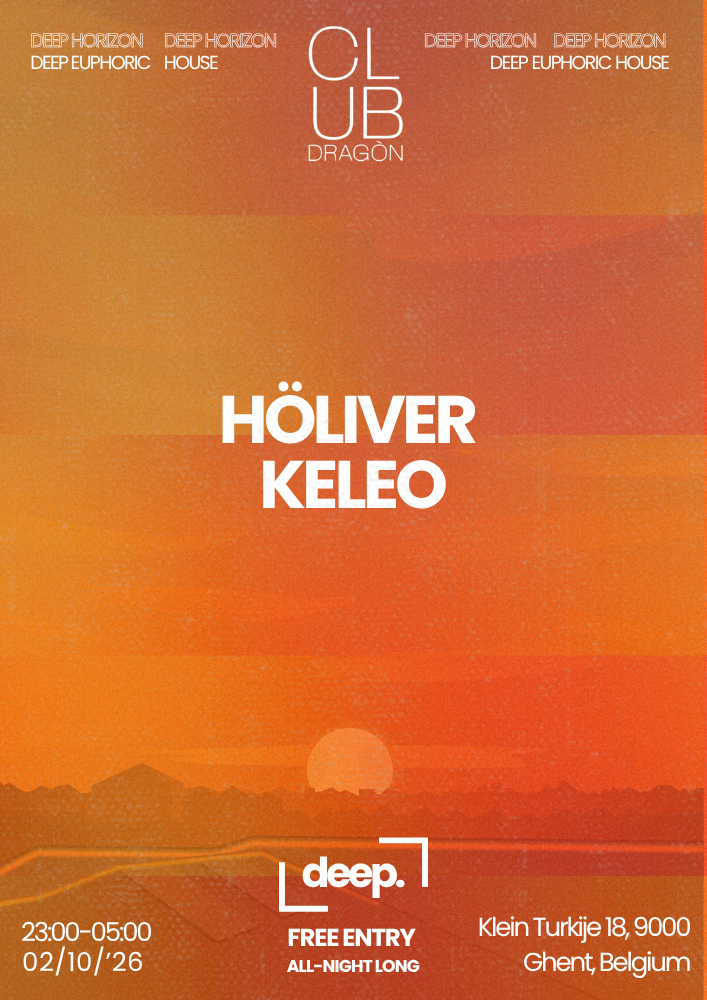 Deep Horizon at Club Draghon, Ghent (SECOND EDITION)