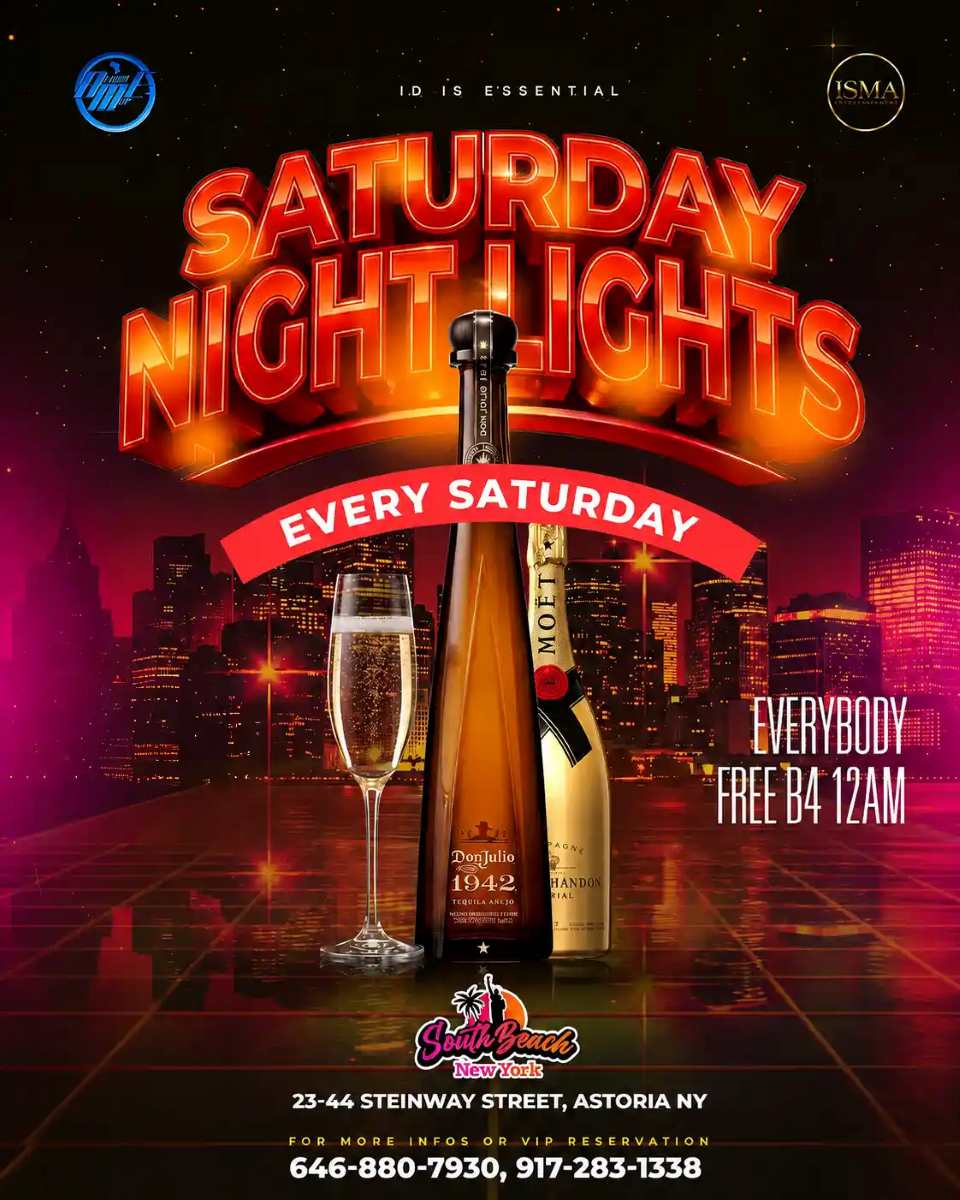 Saturday Night Lights at South Beach Astoria - Every Saturday