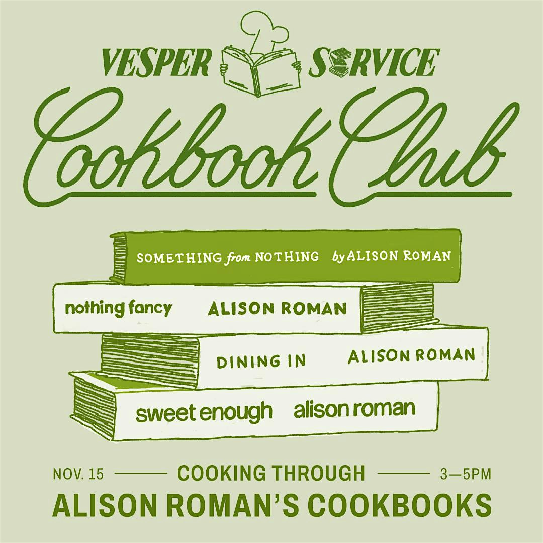 Vesper Service: A Cookbook Club