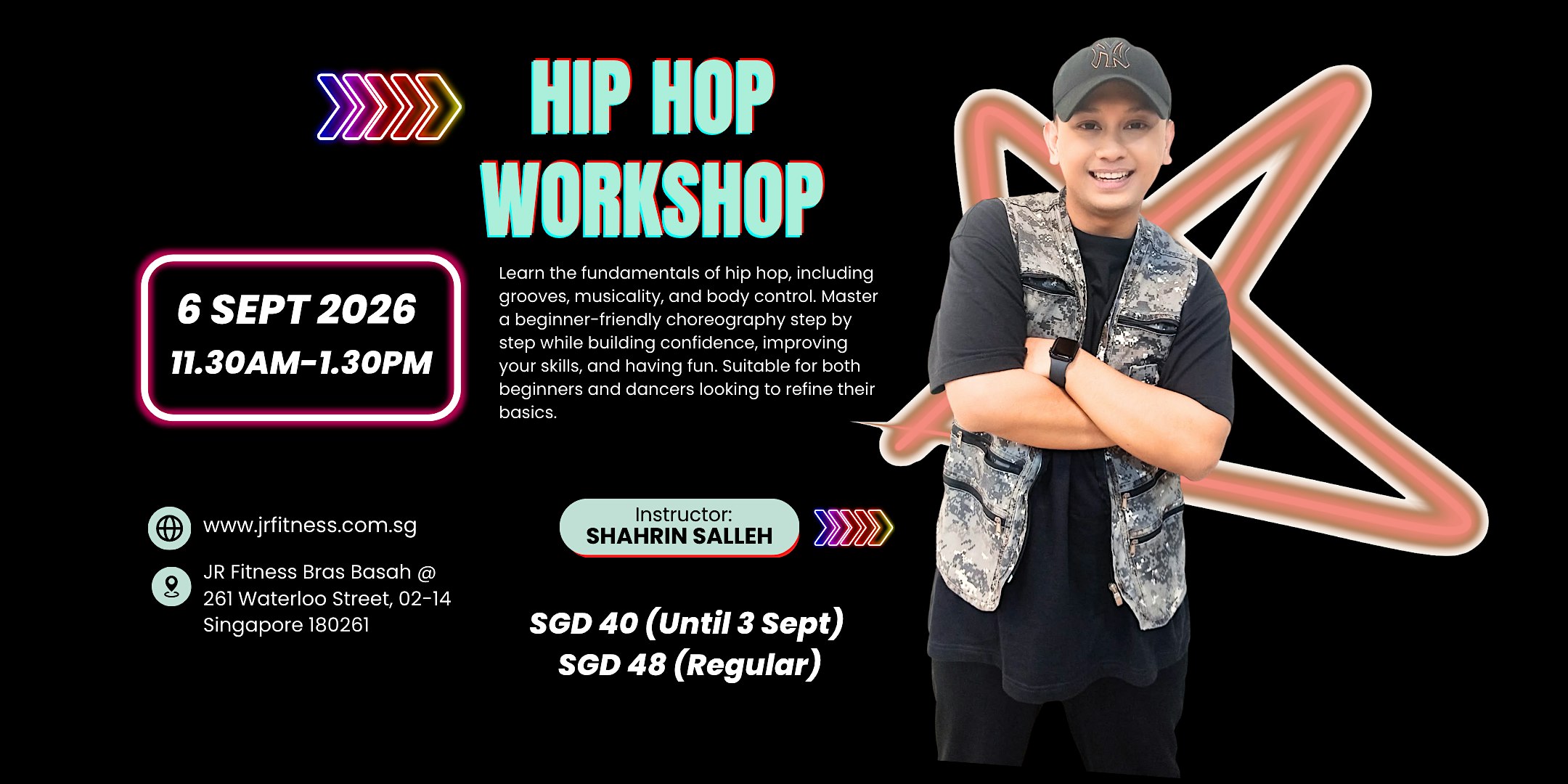 Hip Hop Workshop with Shahrin Salleh