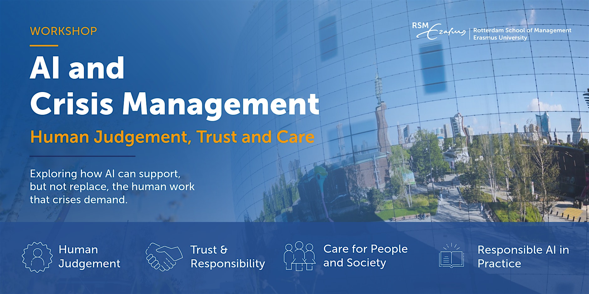 AI and Crisis Management – Human Judgement, Trust & Care