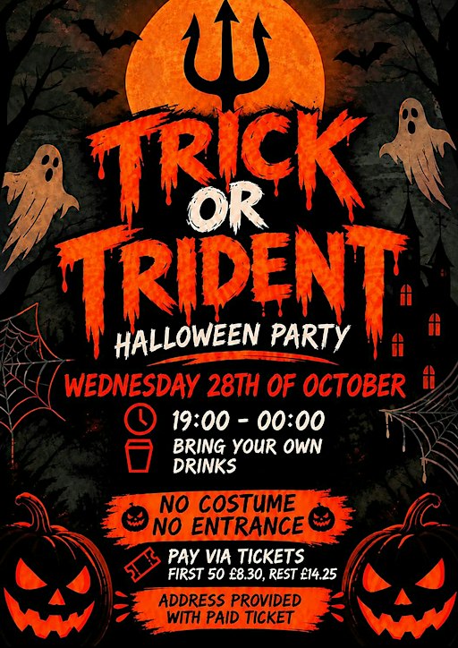 TRICK OR TRIDENT