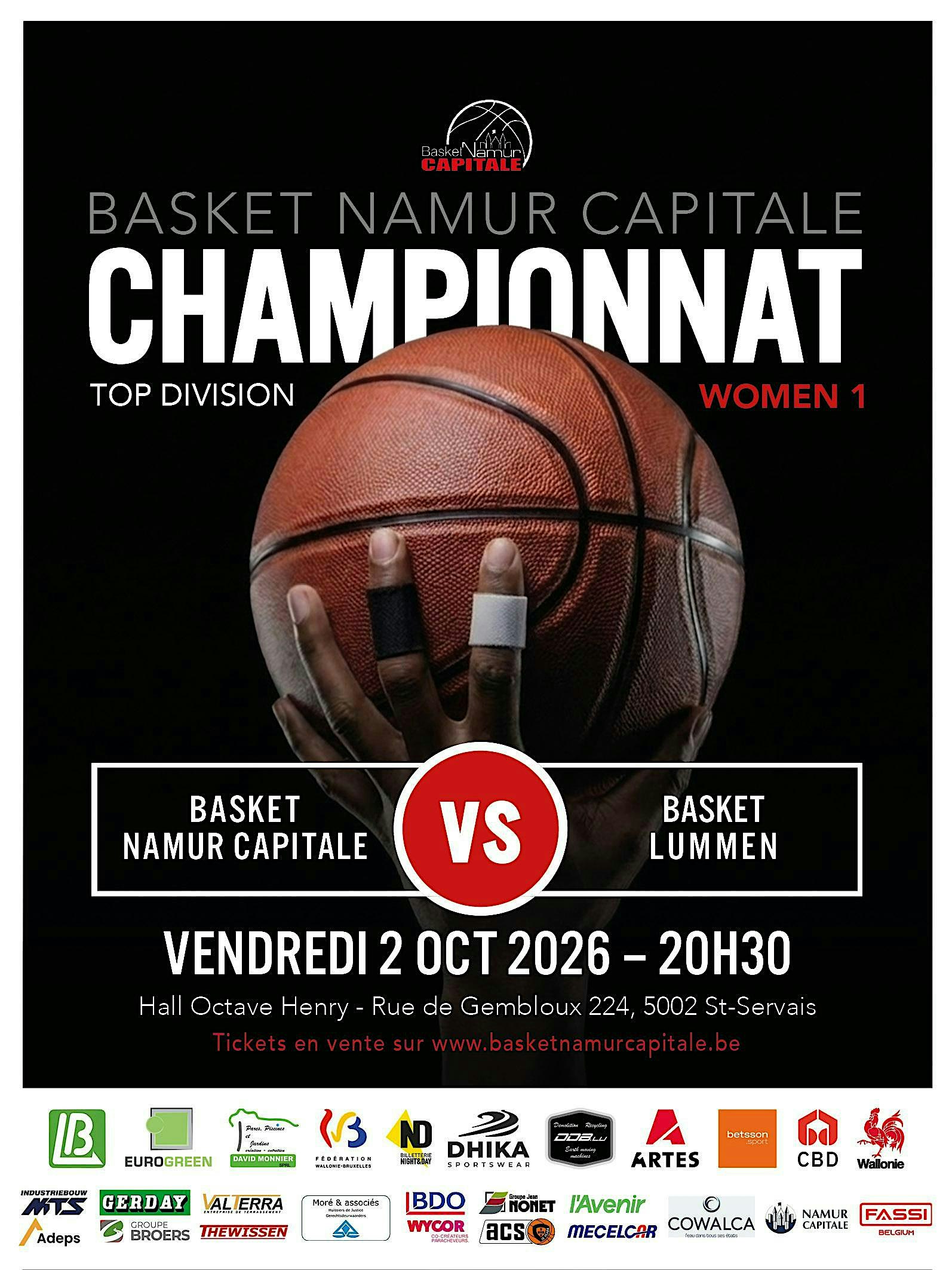TDW1: BASKET NAMUR CAPITALE - LUMMEN