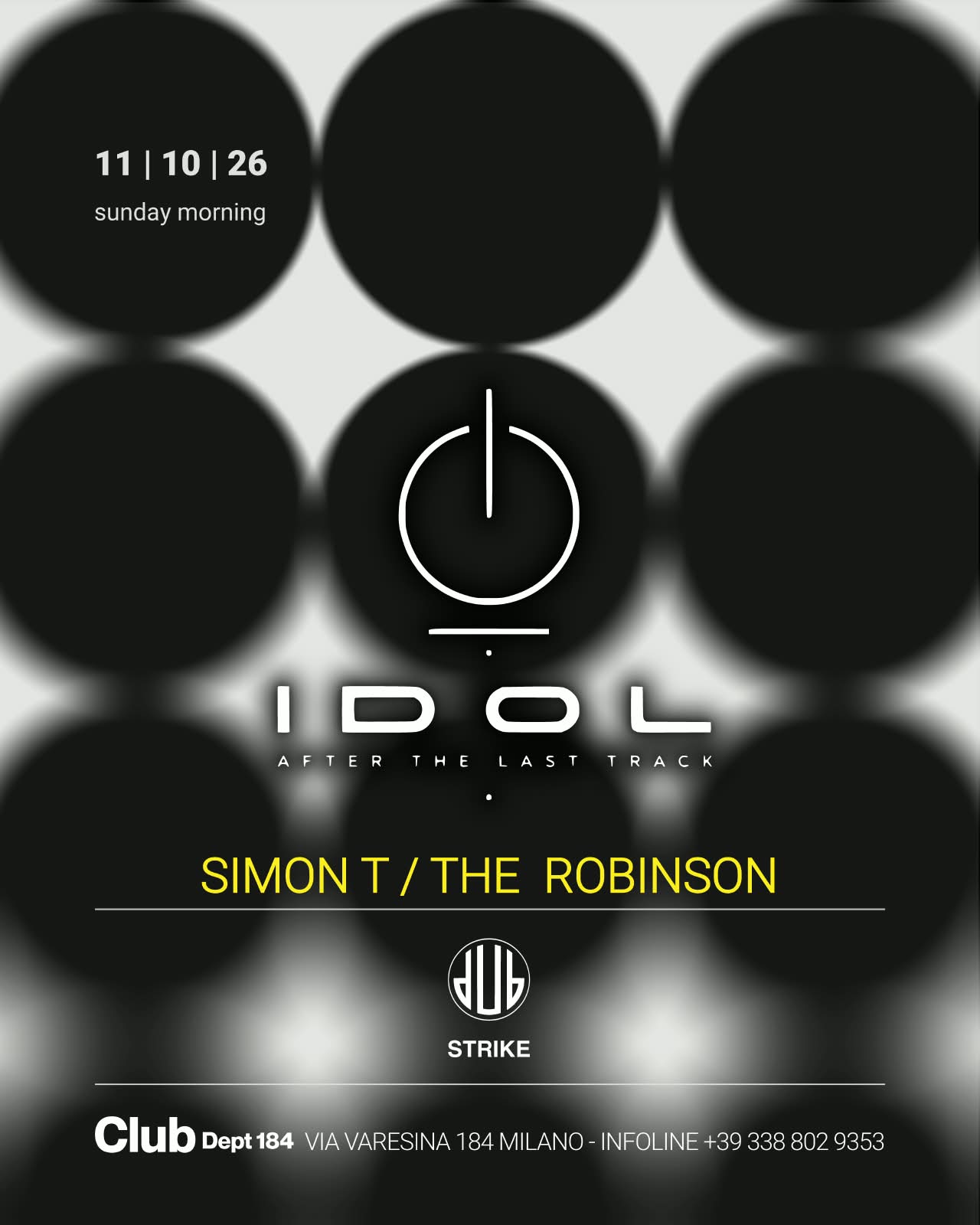 IDOL -AFTER PARTY MILANO /After the last track