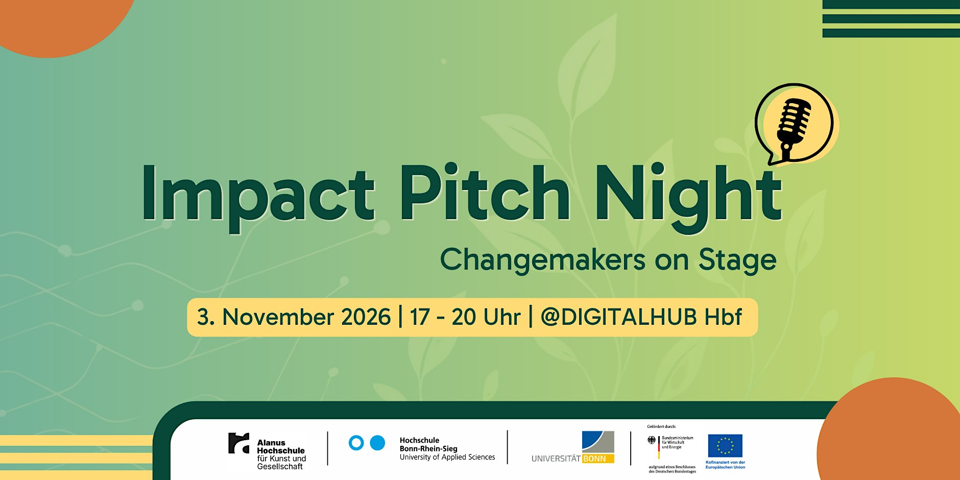 Impact Pitch Night 2026 – Changemakers on Stage