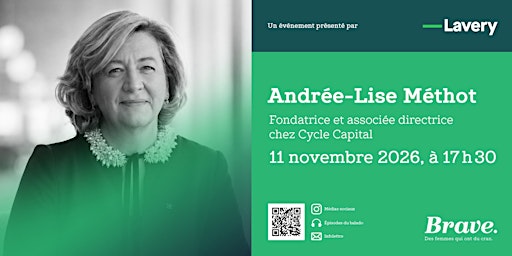 Entretien Brave avec Andrée-Lise Méthot, Montréal