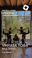 VINYASA YOGA MULTINIVEL · CON SHANTI