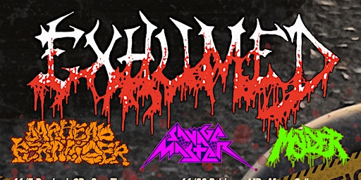Exhumed, jarhead fertilizer, savage master, & molder At Underground