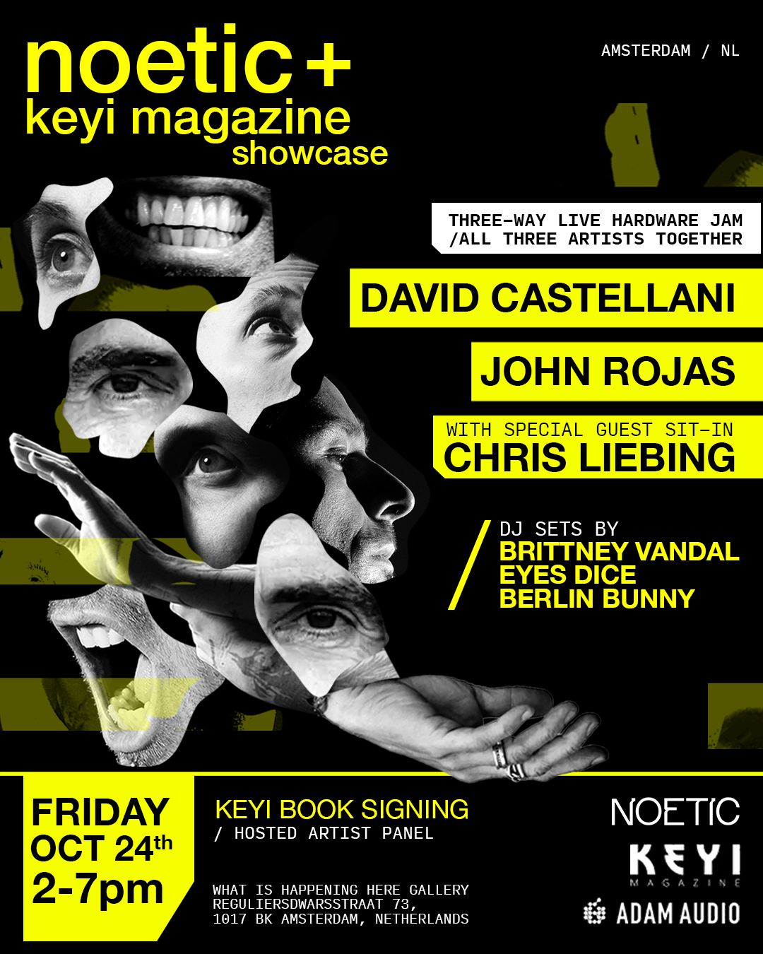 NOETIC+ × Keyi Magazine — ADE Showcase & KEYI Studio Exhibition