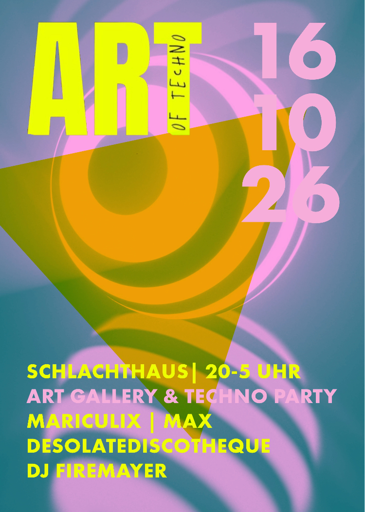 ART OF TECHNO // ART GALLERY & TECHNO PARTY