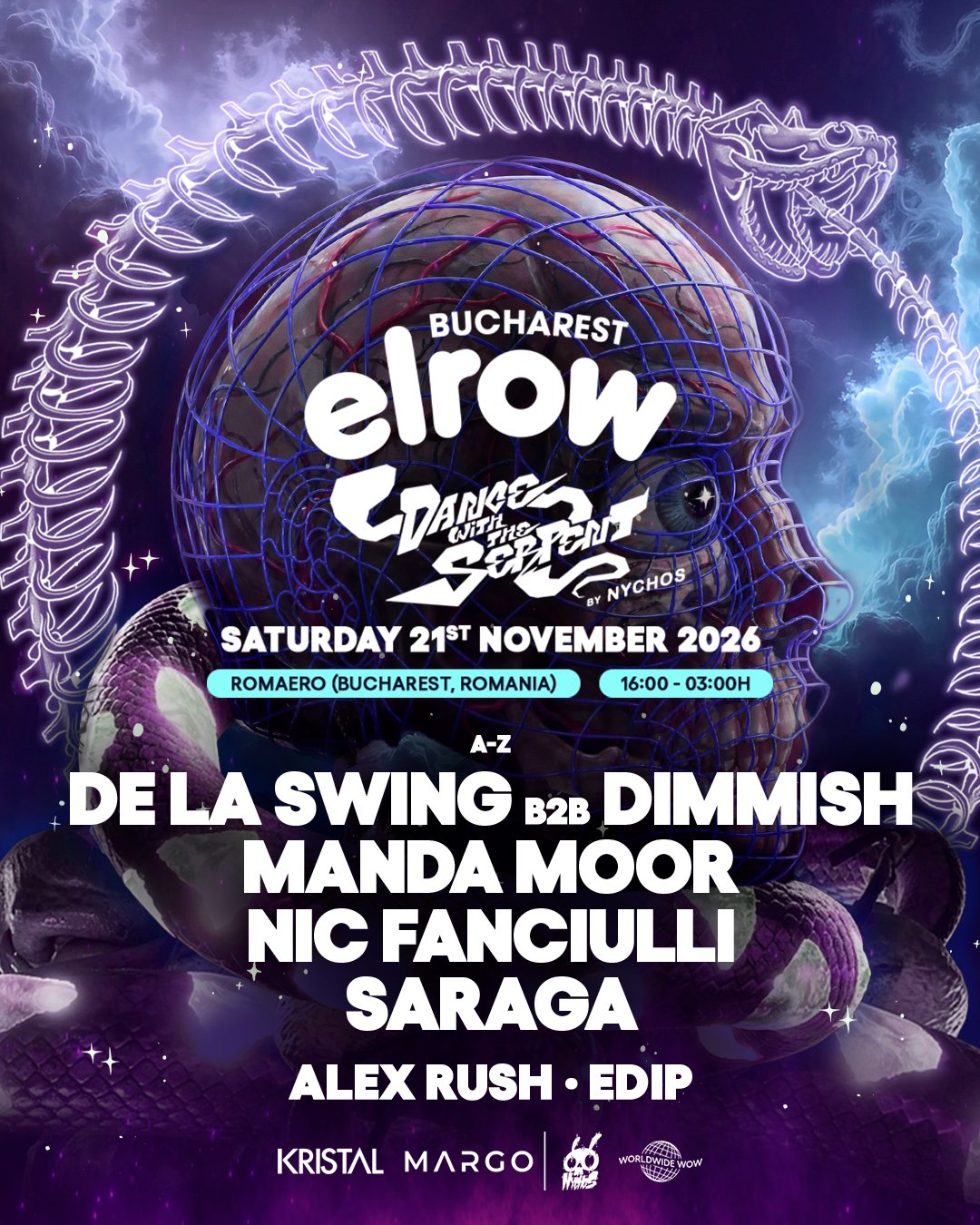 ELROW BUCHAREST - DANCE WITH THE SERPENT