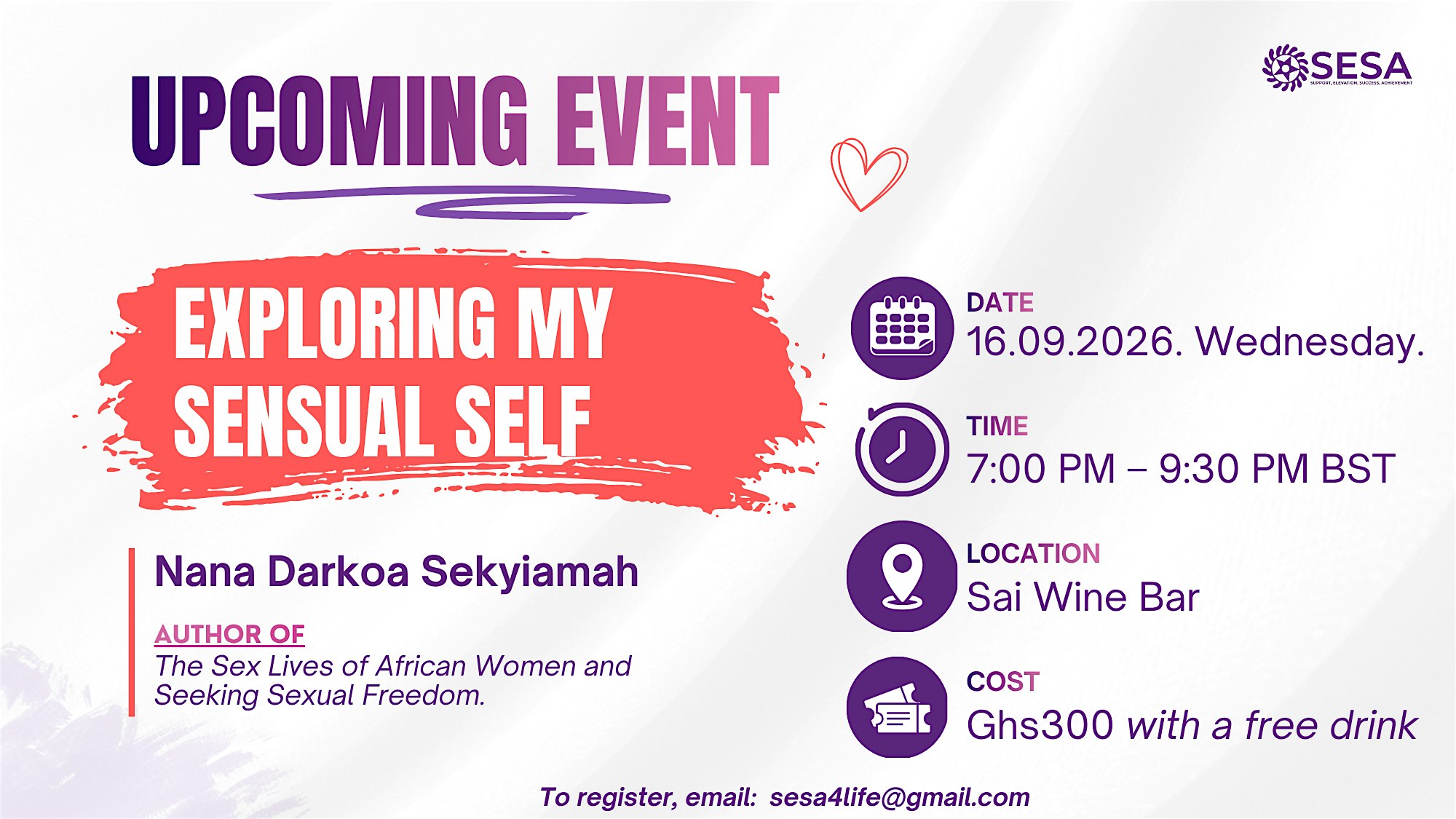 Let's Talk: Exploring my Sensual Self