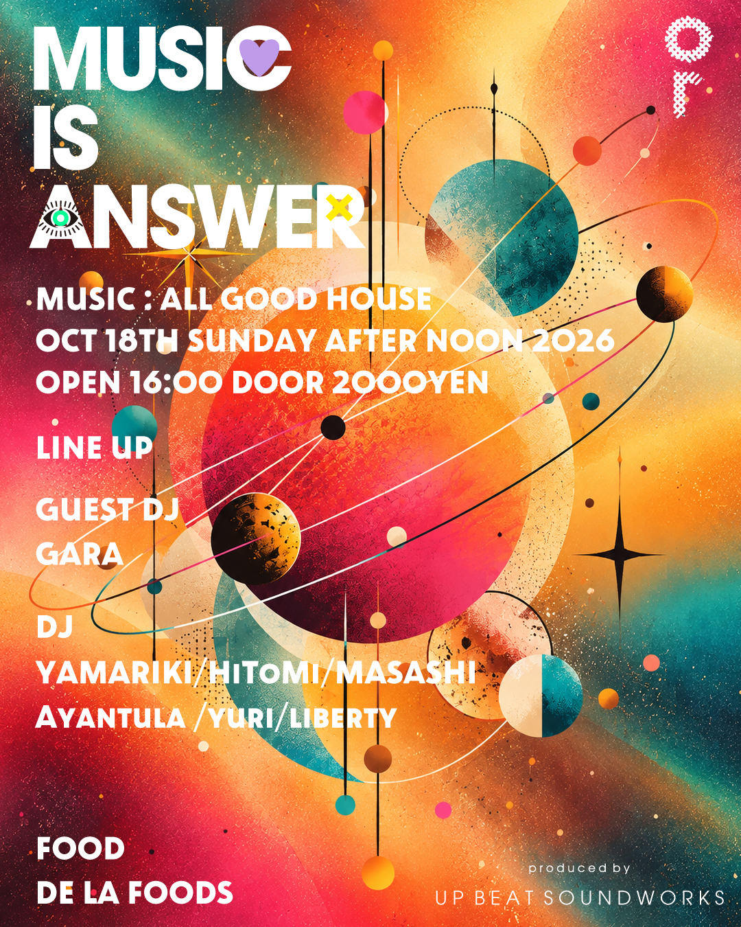 MUSIC IS ANSWER — HOUSE MUSIC