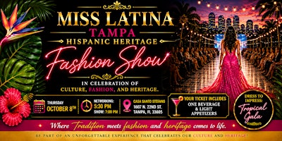 Miss Latina Tampa Hispanic Heritage Fashion Show