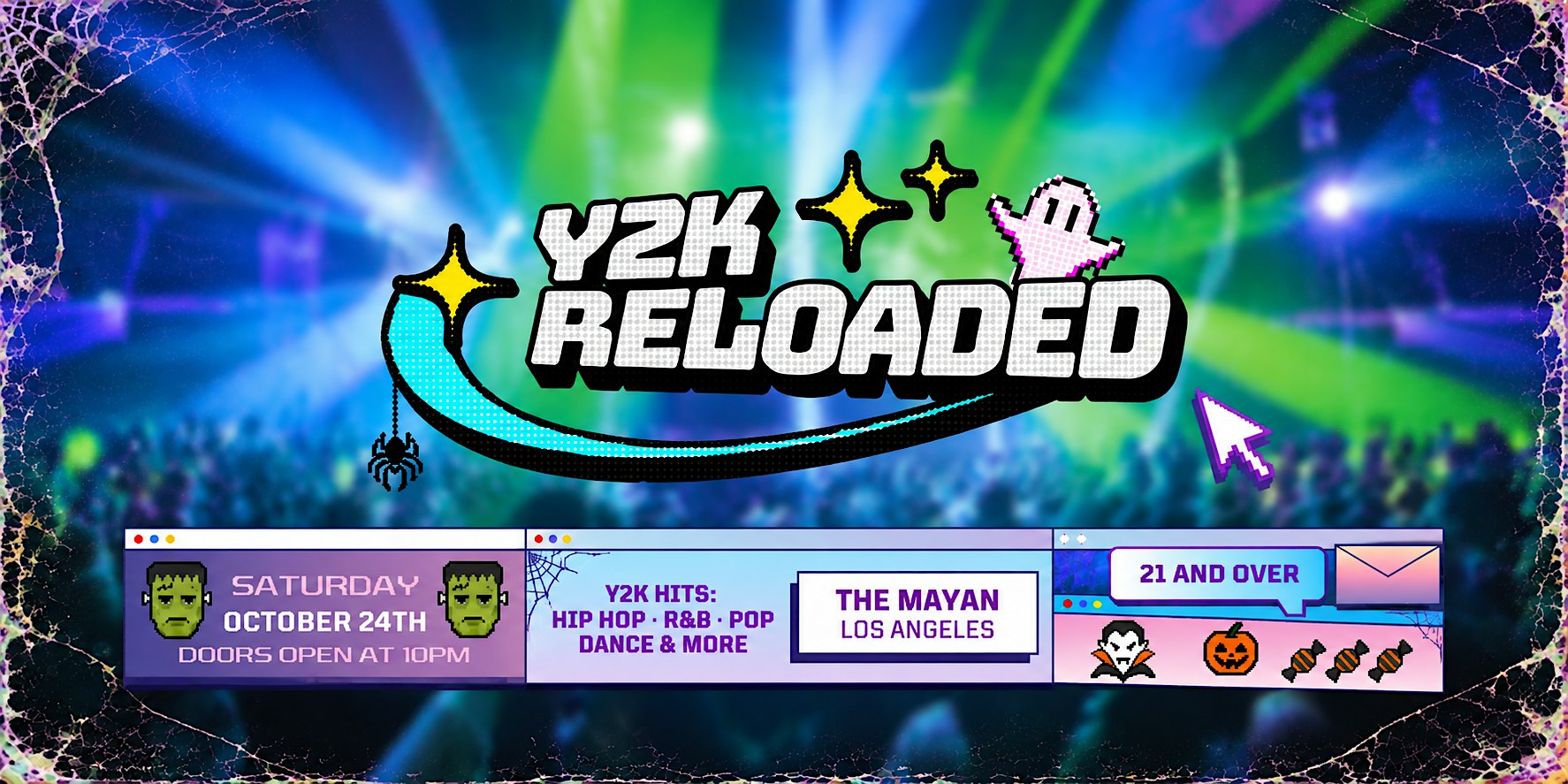 Y2K Reloaded Halloween | Los Angeles 2000s Throwback Party | The Mayan DTLA