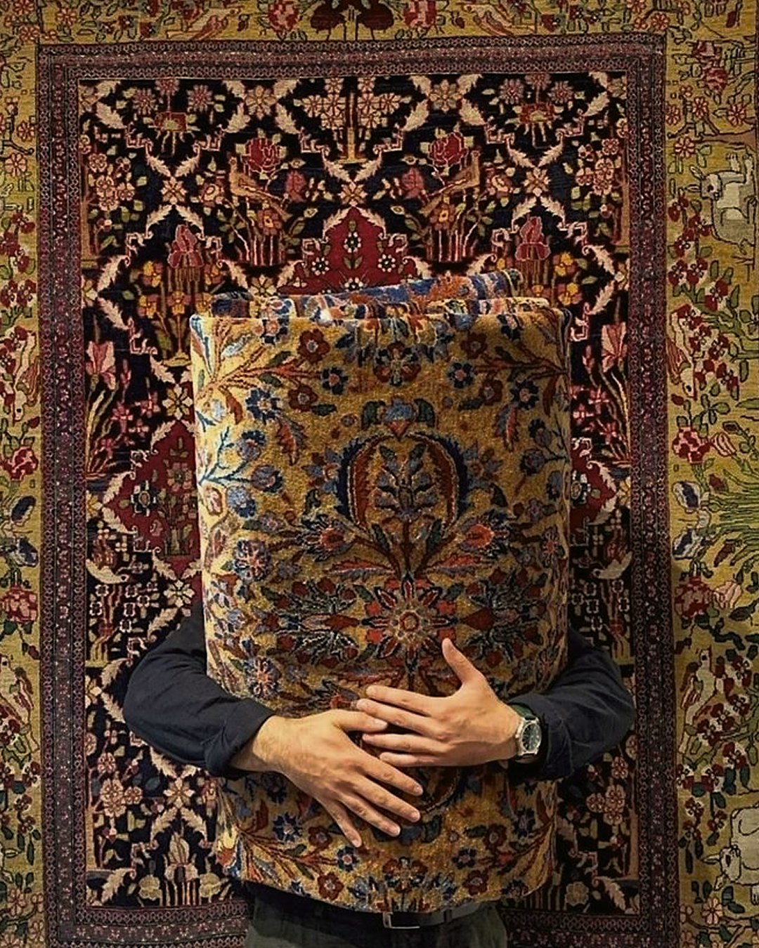 WORKSHOP DI TAPPETI PERSIANI:  MORTEZA KHALEGHI