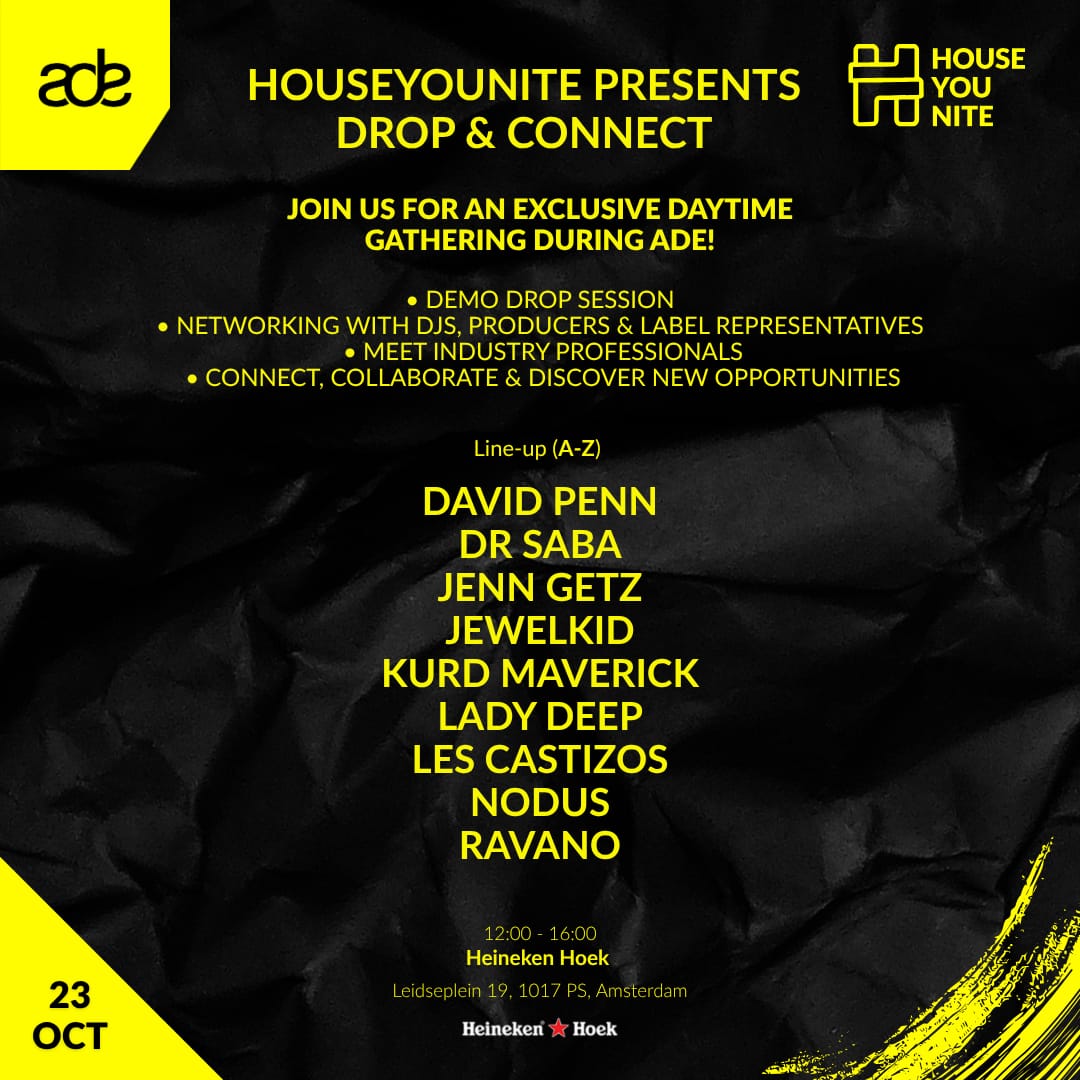 HOUSEYOUNITE PRESENTS DROP & CONNECT x ADE