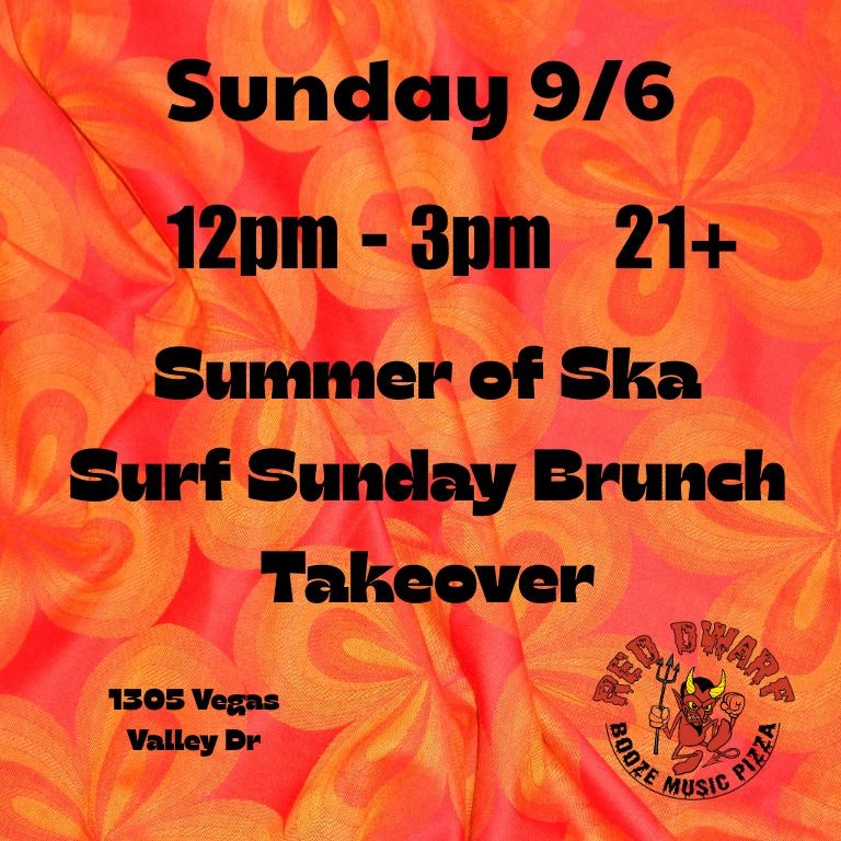 Surf Sunday Brunch: Summer of Ska Takeover