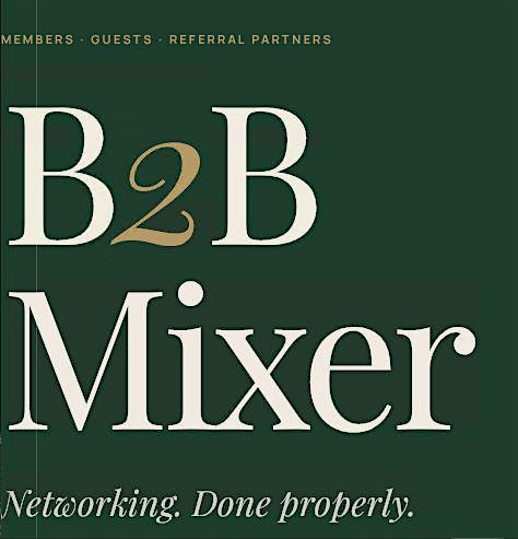 B2B Mixer Lisbon - 100% networking event - making referrals
