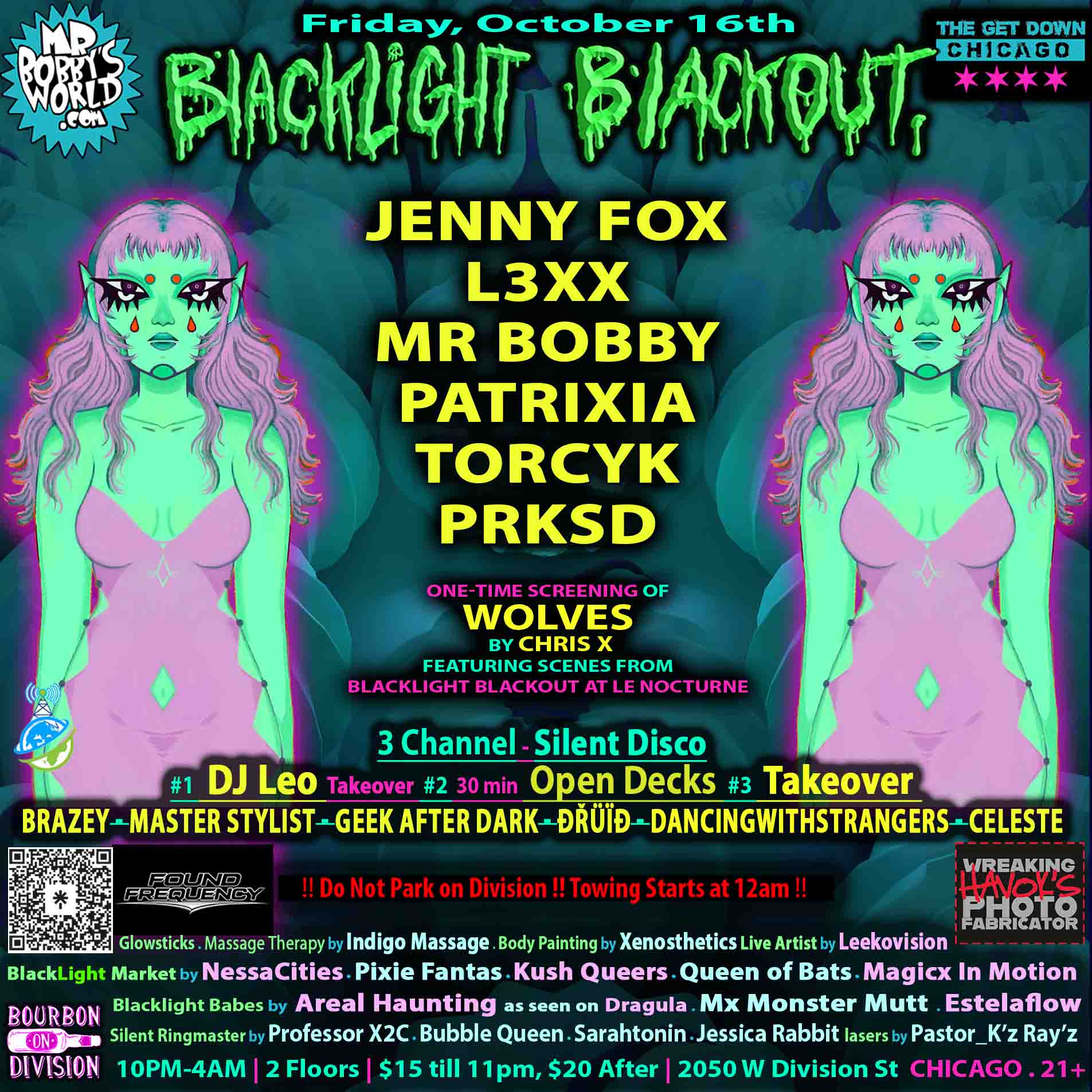 Blacklight Blackout ft/ Jenny Fox, L3XX, MrBobby, Patrixia, Torcyk, Prksd,
