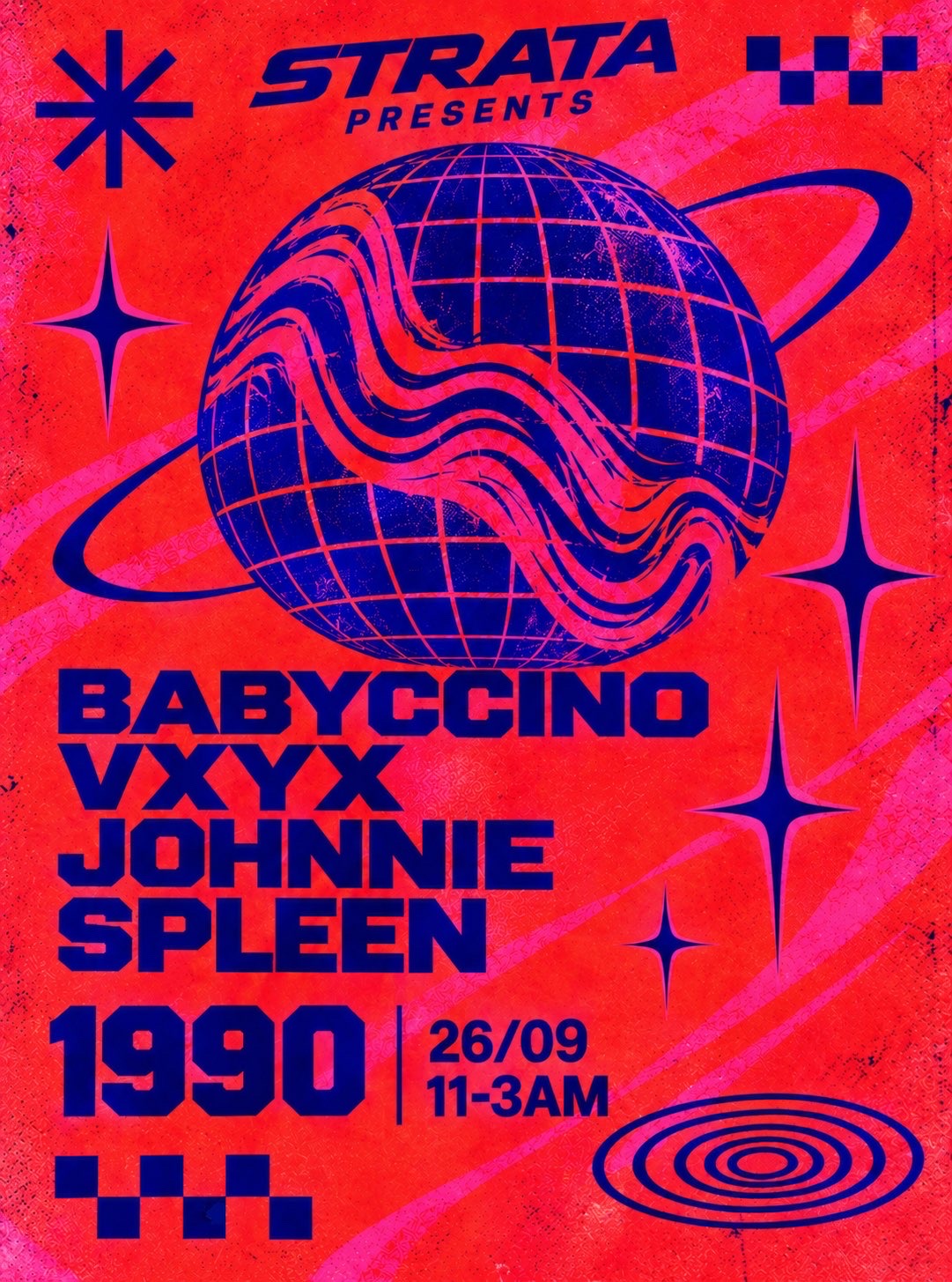 STRATA PRESENTS: Babyccino + VXYX with Residents