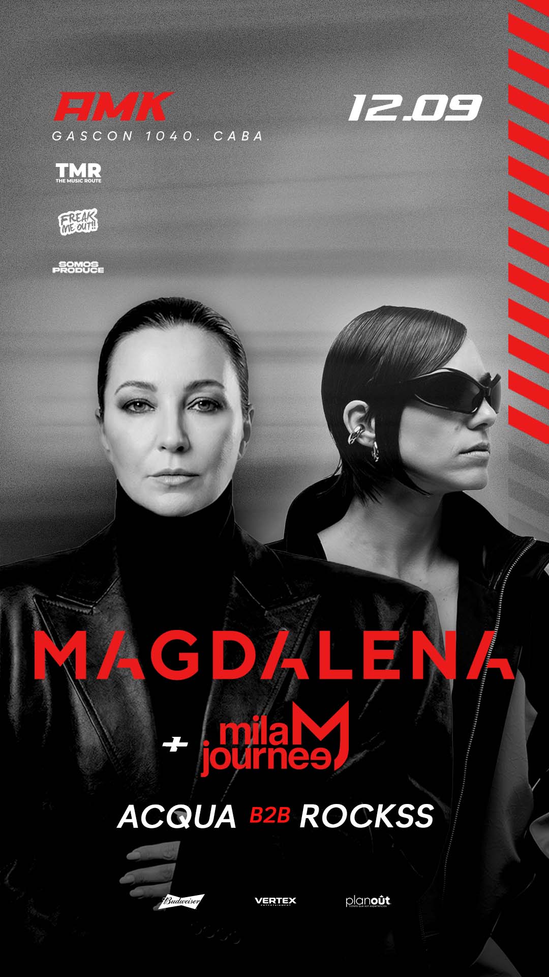 Magdalena & MORE ARTISTS – by FREAK ME OUT & THE MUSIC ROUTE, AMK CLUB