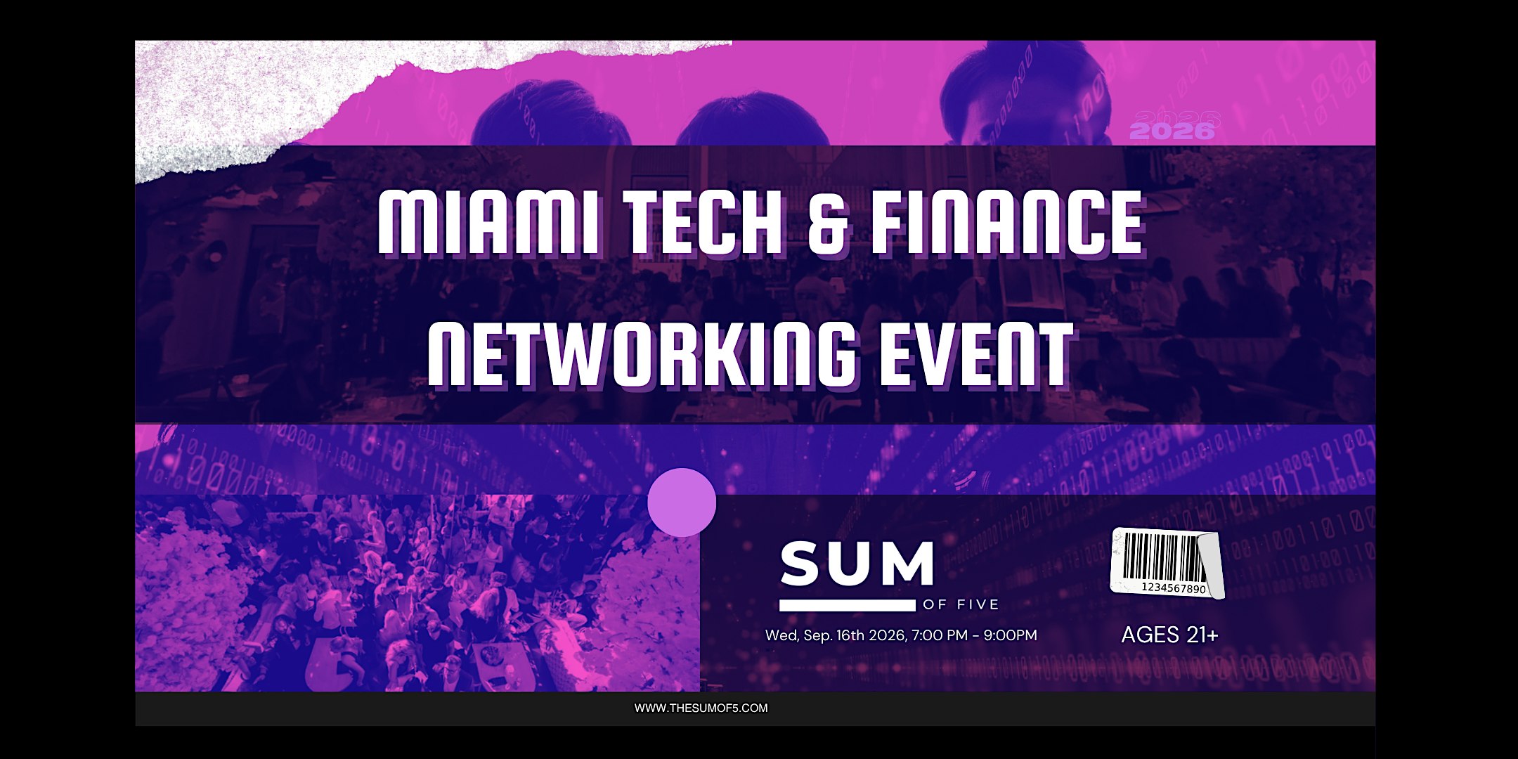 Miami Tech & Finance Networking Event