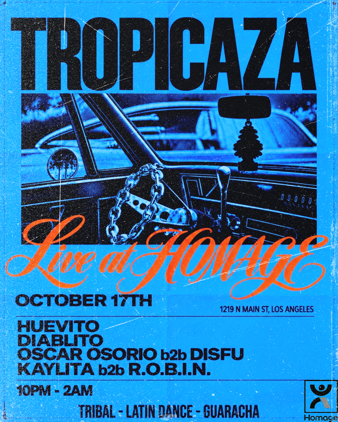 Tropicaza with Huevito, Diablito, Oscar Osorio b2b Disfu, Kaylita b2b R.O.B.I.N