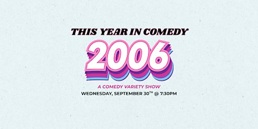 This Year in Comedy: 2026!